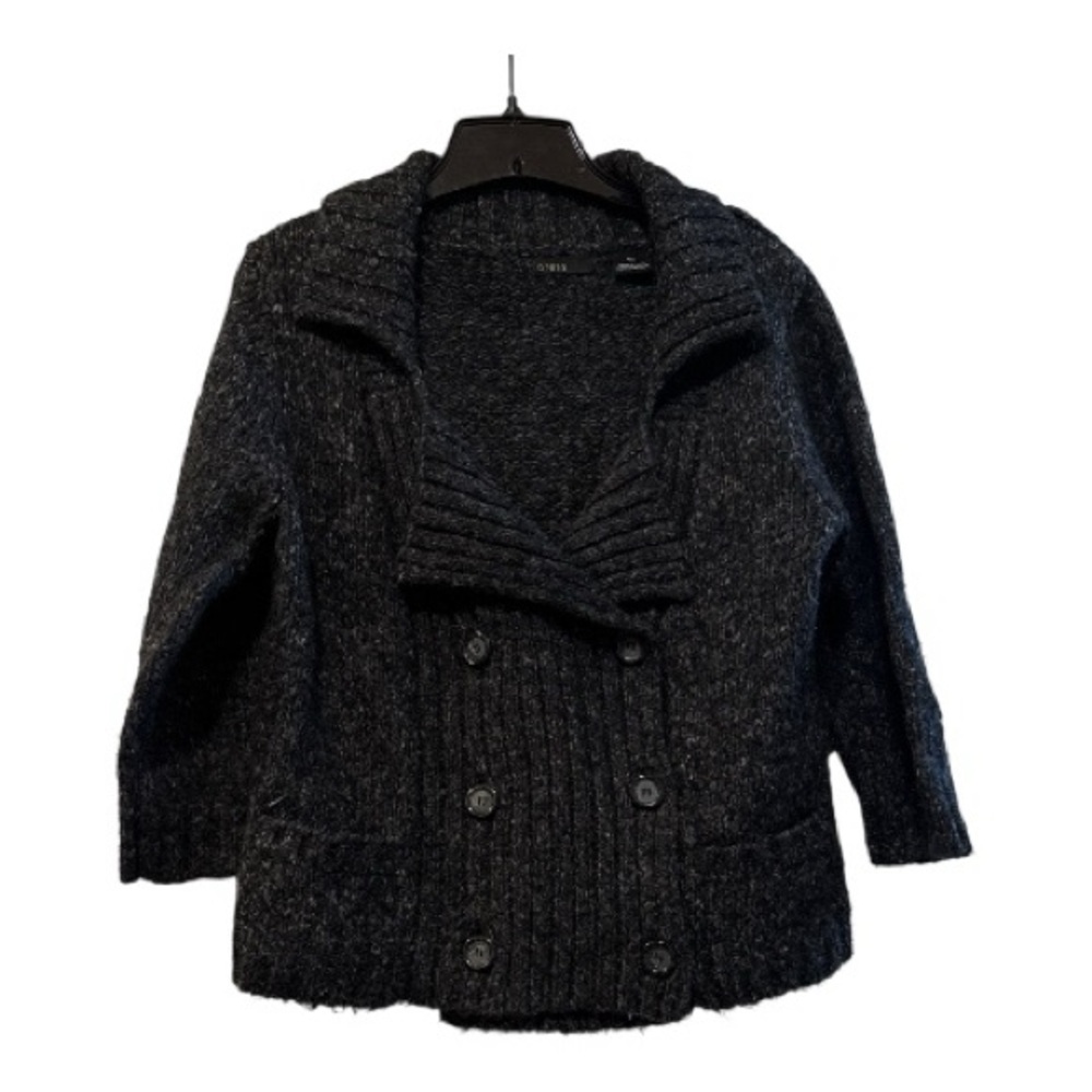 Women’s Cozy Double-Breasted Cardigan on size L